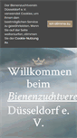 Mobile Screenshot of bienenzuchtverein-duesseldorf.de